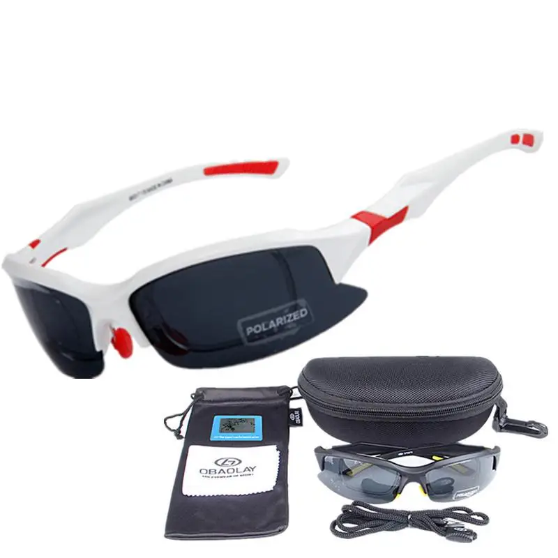 Weimostar Спорт на открытом воздухе Велоспорт очки поляризованные MTB велосипедные солнечные очки UV400 велосипедные очки дорожные велосипедные очки походные очки - Цвет: Белый