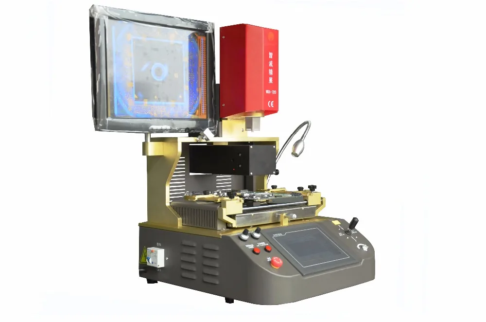 Professional mobile rework station bga wds 720 with optical alignment function