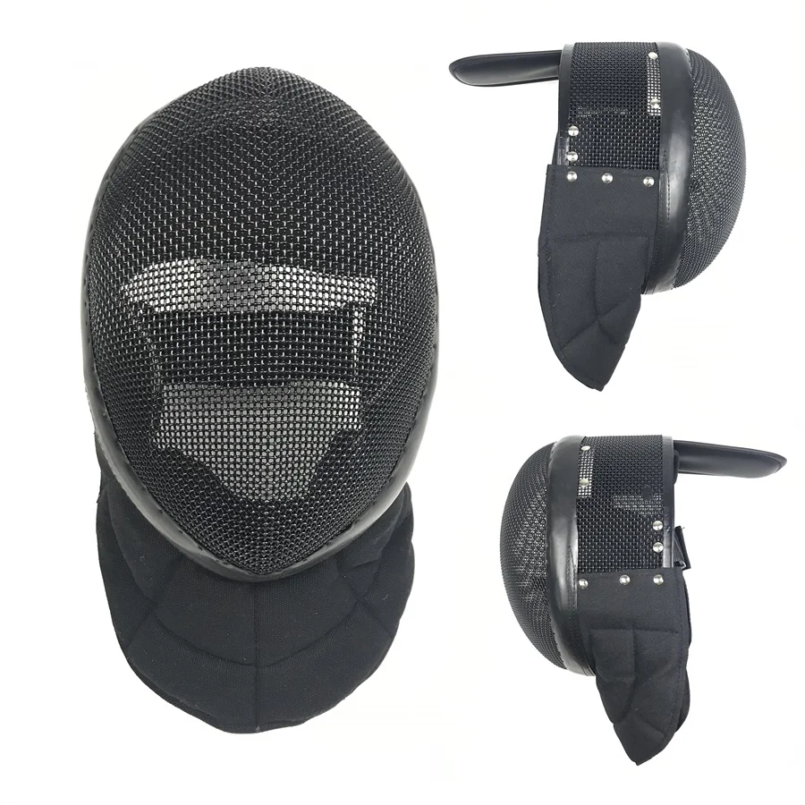 Coach mask FIE 1600N with new safety backstrap system HEMA mask with detachable and washable lining new safe strap ststem.