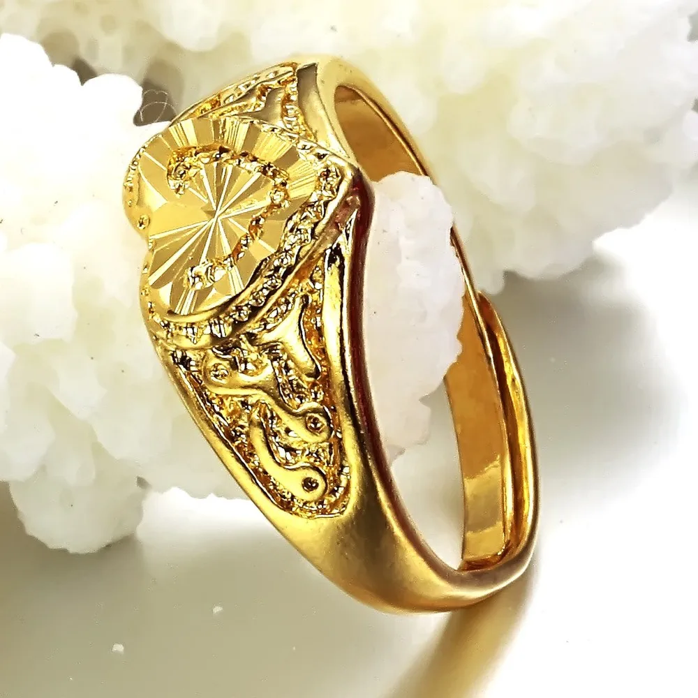 Opk Jewelry Top Quality Wedding Ring Luxury Gold Color Opk Jewelry Top Quality Wedding Ring Luxury Gold Color Whole Price 001 In Rings From Accessories On Aliexpress