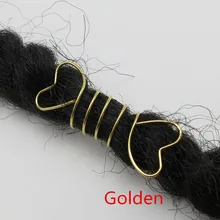 5 шт.-10 шт. Серебряный/Золотой#4 спиральные волосы плетеные бусины дреды кольца трубки манжеты зажимы для волос Подвески Аксессуары для наращивания