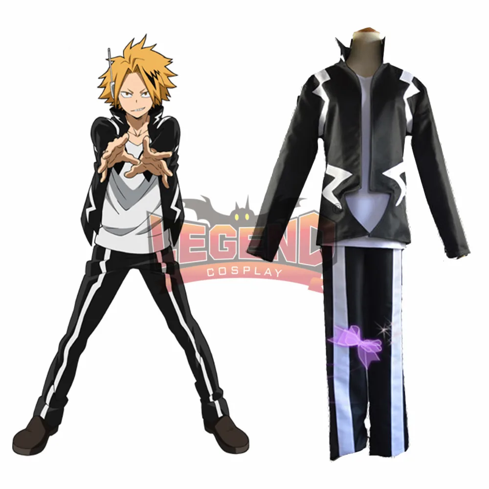 Аниме My Hero Academia boku no hero academia Denki Kaminari карнавальный костюм индивидуальный