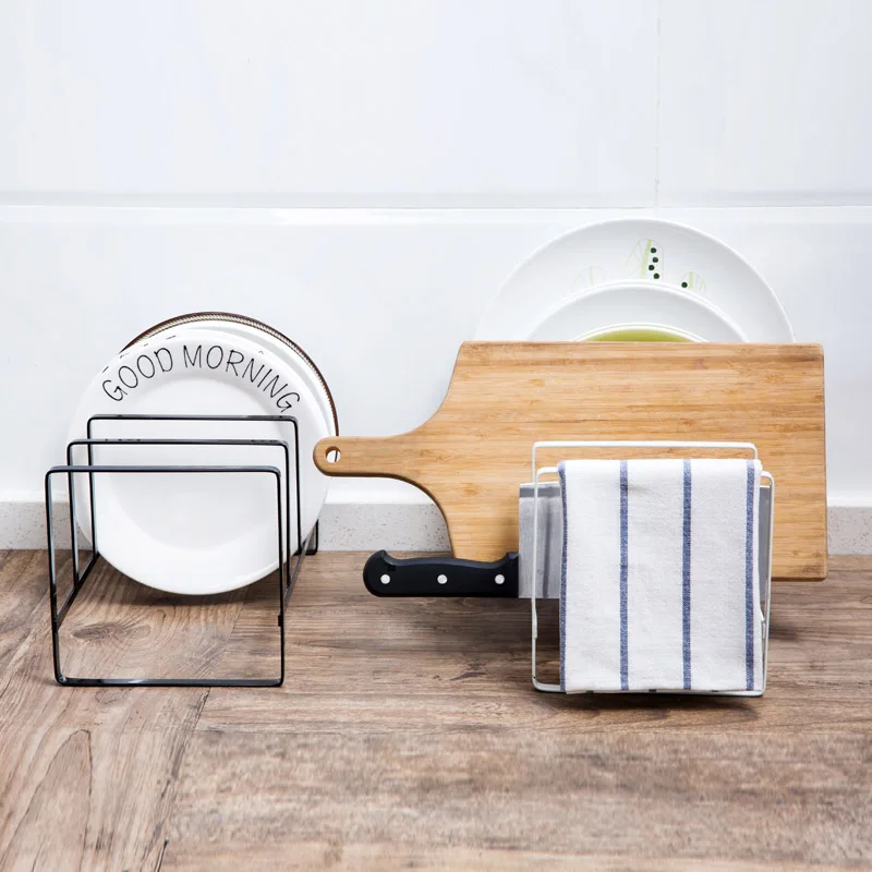 Countertop Plate Shelf Kitchen Plate Rack Shelf Floor Cutcock