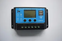 Solar Controller 10A 12V/24V for Solar panel solar module solar cell DIY solar kits of boat yacht RV motorhome solar panel