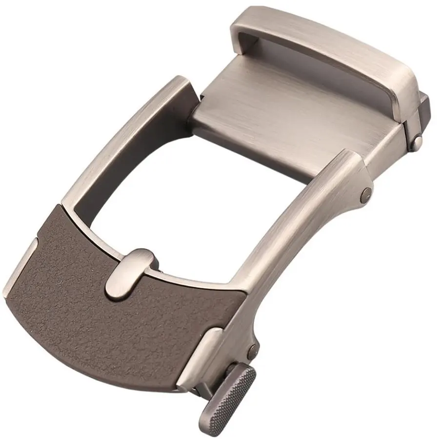 

Belt buckle , Alloy agio Fashion Automatic Buckle Suitable for 3.3-3.6cm Men's Solid Buckle Automatic Ratchet Leather Belt