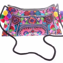 Вышивка плечо и сумки через плечо! Для женщин вышивкой великолепный Вышивка через плечо Для женщин сумки модные сумки