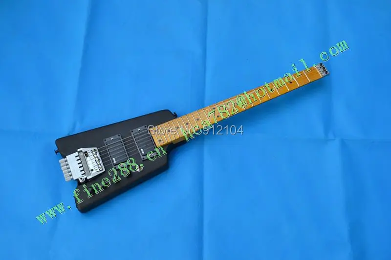 free shipping new headless electric guitar with basswood body in black made in China+foam box+ F-1765 цена free shipping new headless electric guitar with basswood body in black made in China+foam box+ F-1765 цены онлайн