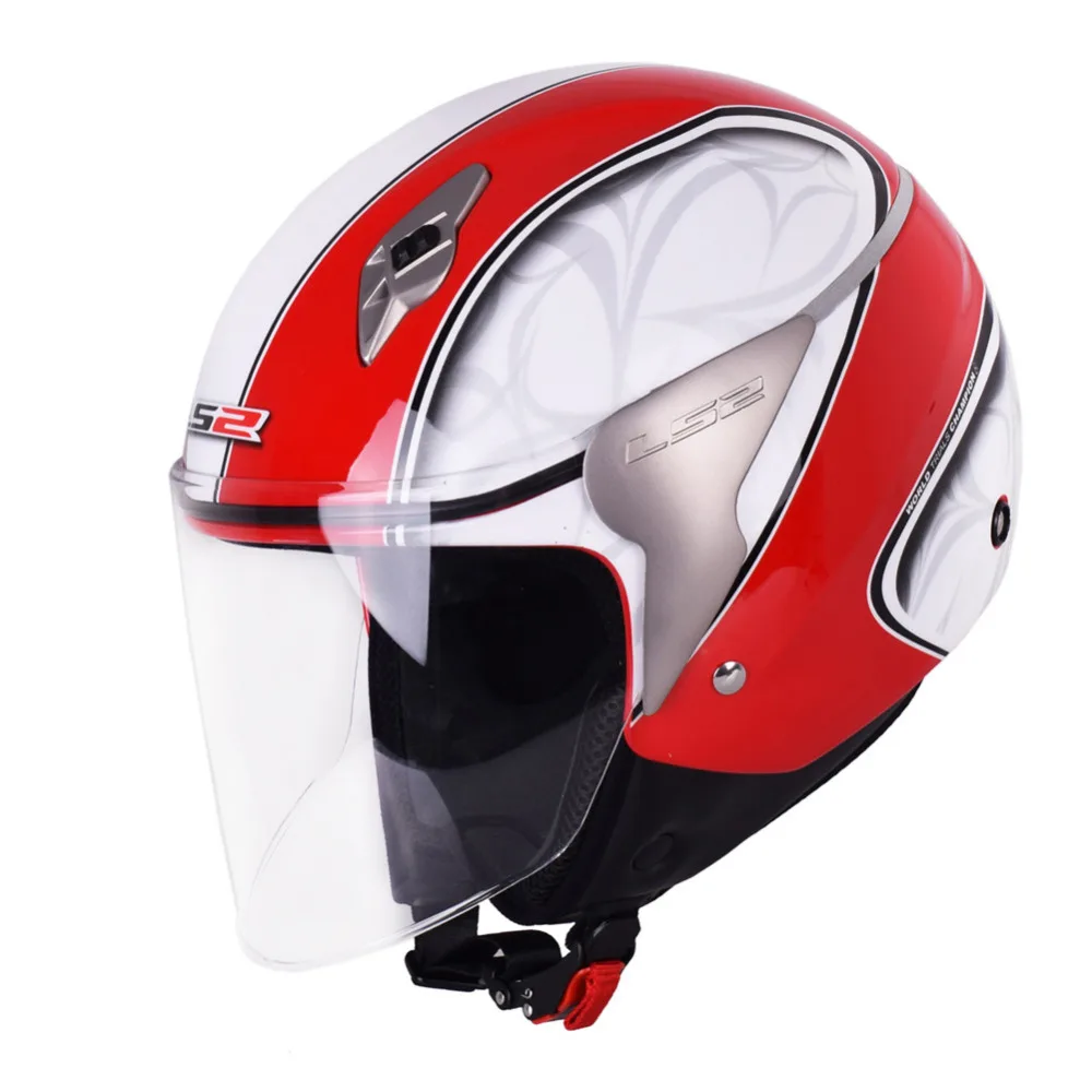 LS2 мотоциклетный шлем 3/4 с открытым лицом Casco Moto Capacetes de Motociclista скутер реактивный шлем мотоциклетный шлем каск