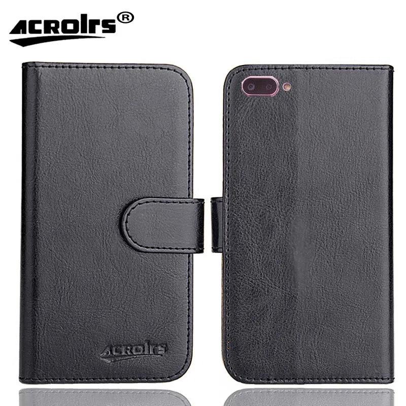 

SANTIN HongQi HQ1 Case 6 Colors Flip Soft Leather Crazy Horse Phone Cover Stand Funstion Cases Credit Card Wallet