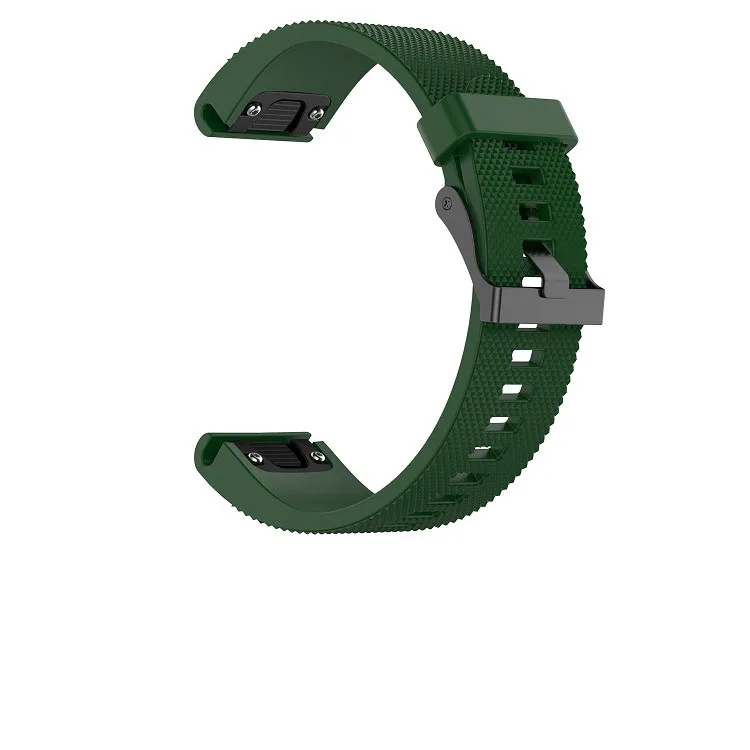 Military Green Strip Простой в использовании ремешок для часов 20 мм 22 мм 26 мм для Garmin Fenix 5X5 5S Plus 3 3HR Forerunner 935 S60 смарт-ремешок для часов - Цвет: Military Green Strip