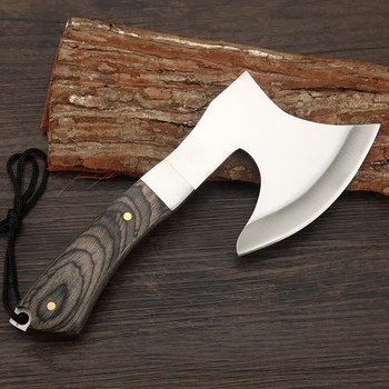 2019 Sharp F702 Survival tomahawk axes hatchet camping hand fire axe Boning Knife for Chopping meat Bones 3