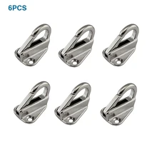 ^^Best Offers 6pcs Stainless Steel 316 Spring Locked Fender Hook Snap Fending Hook Attach Rope Boat Sail Tug Ship marine Hardware ^^Best Offers 6pcs Stainless Steel 316 Spring Locked Fender Hook Snap Fending Hook Attach Rope Boat Sail Tug Ship marine Hardware