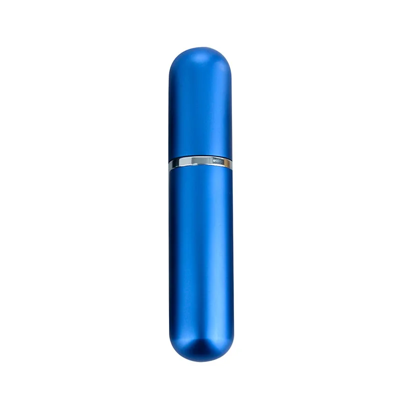 5 мл косметический флакон с круглой головкой высококачественный флакон для духов Мини Портативный Стеклянный спрей для путешествий - Цвет: Синий