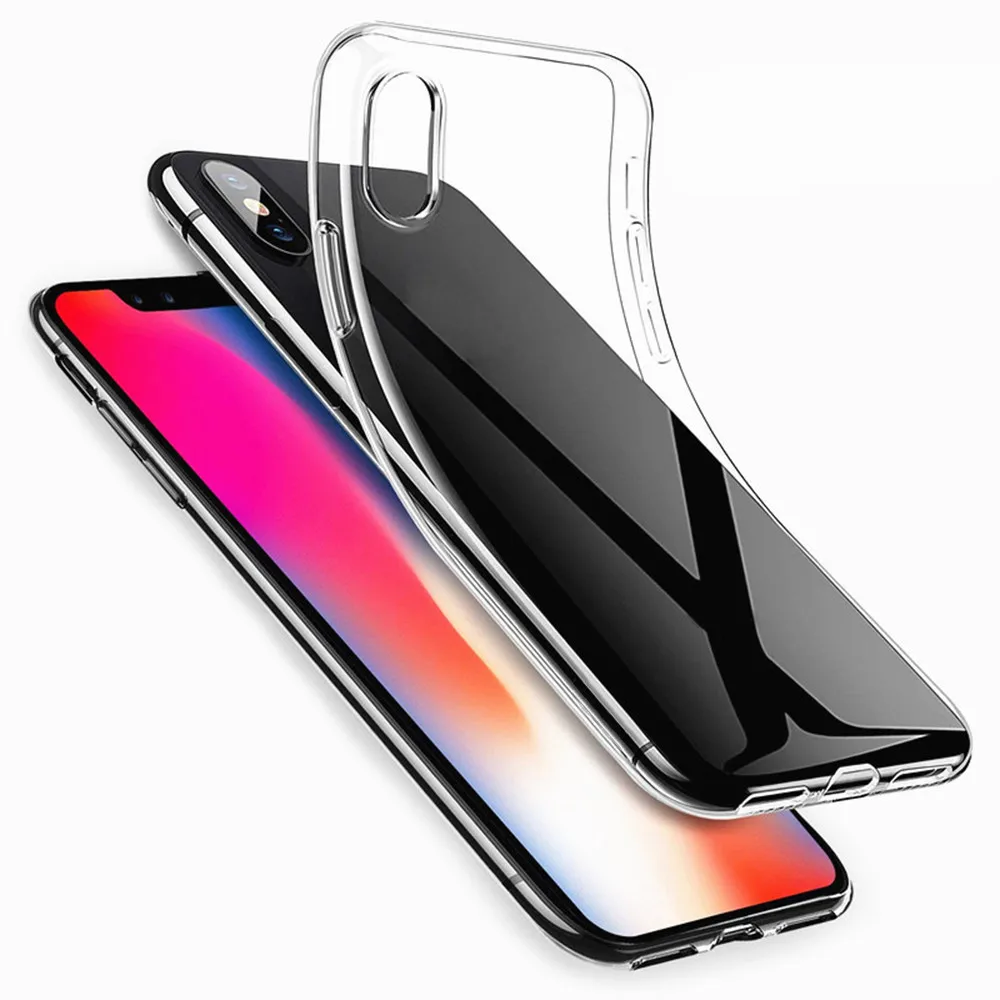 CARPRIE Mobile Phone Cases 2018 Clear Transparent Soft Rubber Slim TPU Case Cover For iPhone XS Max 6.5Inch td0927 dropship | Мобильные