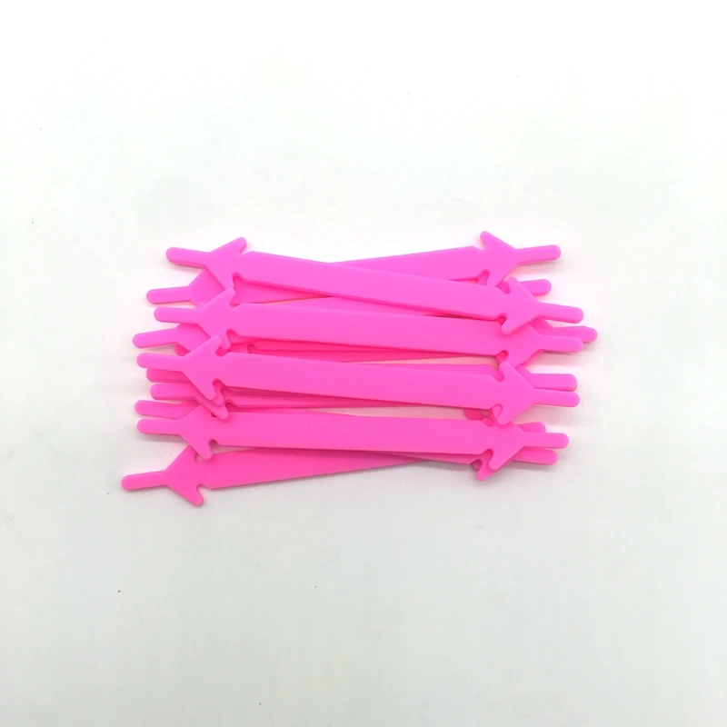 12Pc/Set Elastic Silicone Shoelaces Athletic Running No Tie Shoe Lace All Sneakers Fit Strap Shoeslace Men Women shoelaces L9
