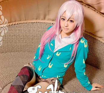 

Japanese Anime Super Sonico Clothing costume lolita rabbit hoodie lace bloomers shirts set