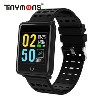 

Tinymons F3 Smart Bracelet Color Screen Heart Rate Blood Pressure Monitoring Track Movement IP68 Waterproof Health Smart Watch
