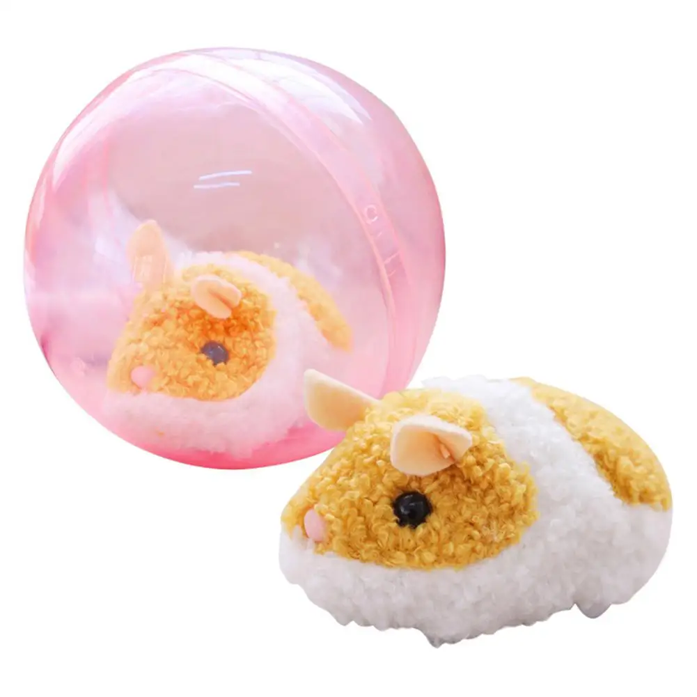 LeadingStar Electric Rolling Hamster Kids Toy Cute Plush Toy Gift