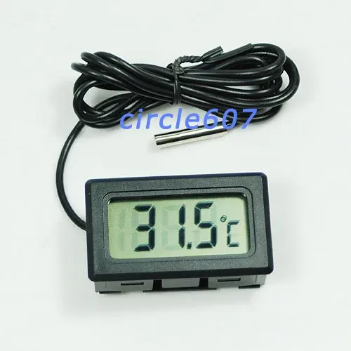 

5pcs/lot New Aquarium LCD Digital Thermometer Fish Tank Water