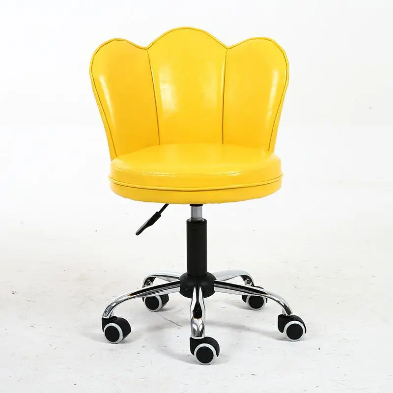 Современный простой косметический стул компьютерный диван красивый стул туалетный стул кожаный стул - Цвет: style3