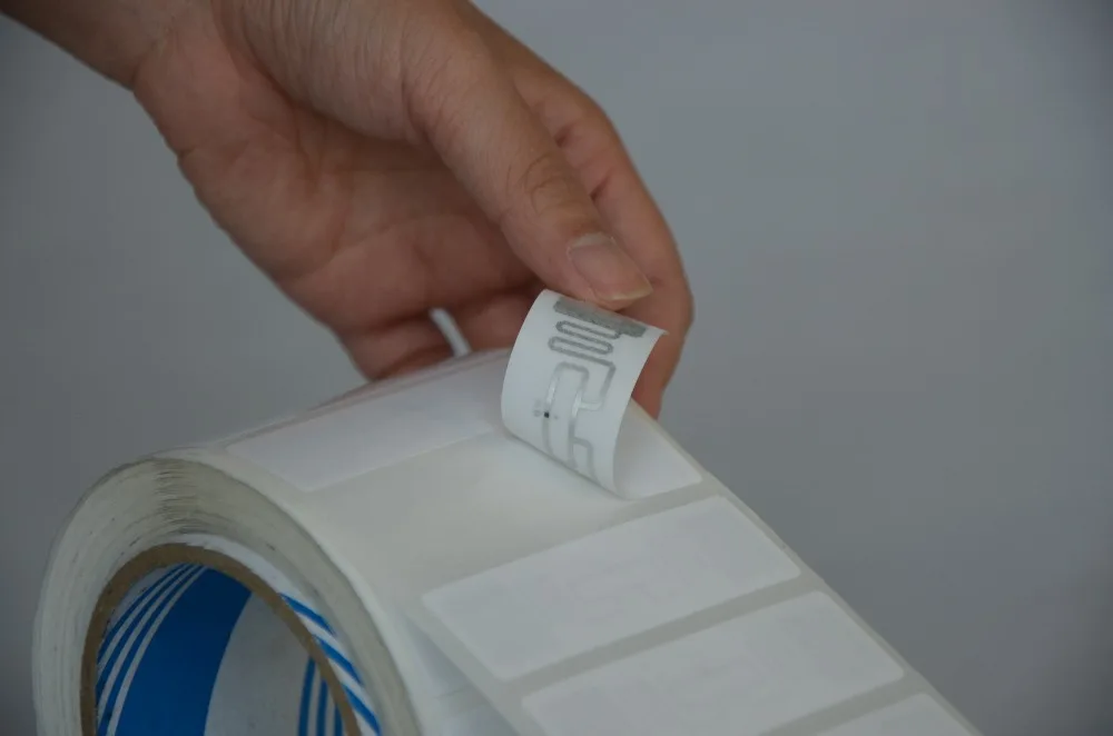 

ISO18000-6C RFID UHF label / rfid sports timings chip alien 9662 read/write label stickers uhf rfid tag marathon 840-960mhz