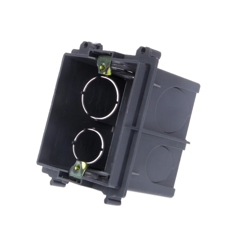 Горячая 86-Тип ПВХ распределительная коробка настенное крепление кассеты для переключатель гнездо основание светильника распределительная разъем
