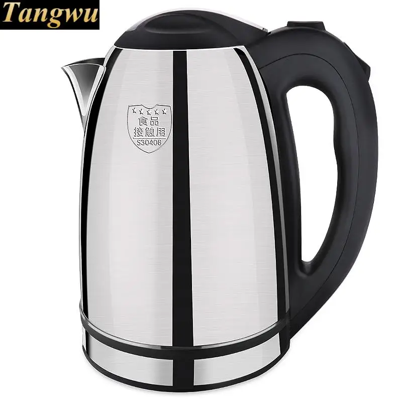 Electric kettle 304 stainless steel dormitory household cooking 3L large capacity quick pot Electric kettle 304 stainless steel dormitory household cooking 3L large capacity quick pot
