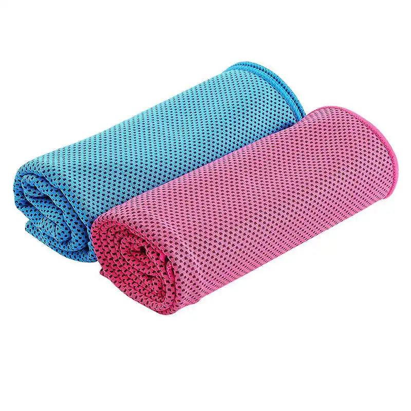 2pcs Cooling Towel Super Absorbent Cooling Towel for Sports Fitness Yoga Travel Camping sportowy ręcznik chłodzący 35