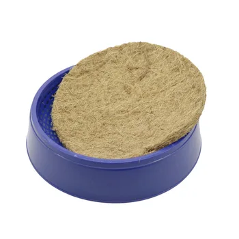 Birdcage nido d'uccello nido di piccione e stuoia deumidificazione uccelli traspiranti fornitura bacino di erba in fibra naturale fornitura ciotola di allevamento 1 pz