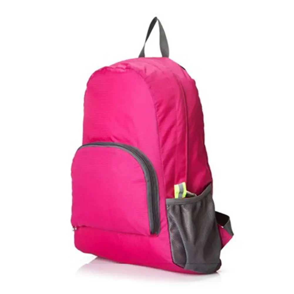 Мужской женский рюкзак, портативный Одноцветный нейлоновый рюкзак, 5 цветов, школьные сумки, сумка для ноутбука, повседневный рюкзак для путешествий, мягкий рюкзак#20
