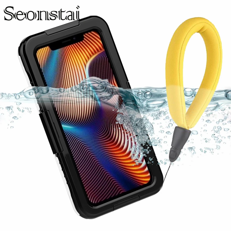 

For iPhone XR XS Max Sealed Cover IP68 Waterproof Shockproof Heavy Duty Hybrid Case for iPhone XS 8 7 6 6s Plus Snowproof Coque