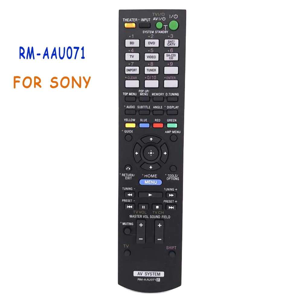 

New RM-AAU071 For Sony AV System Remote Control HT-CT350 HT-CT350HP HT-SF470 HT-SS370 HT-SS370HP STR-DH510 STR-KS370 STR-KS470