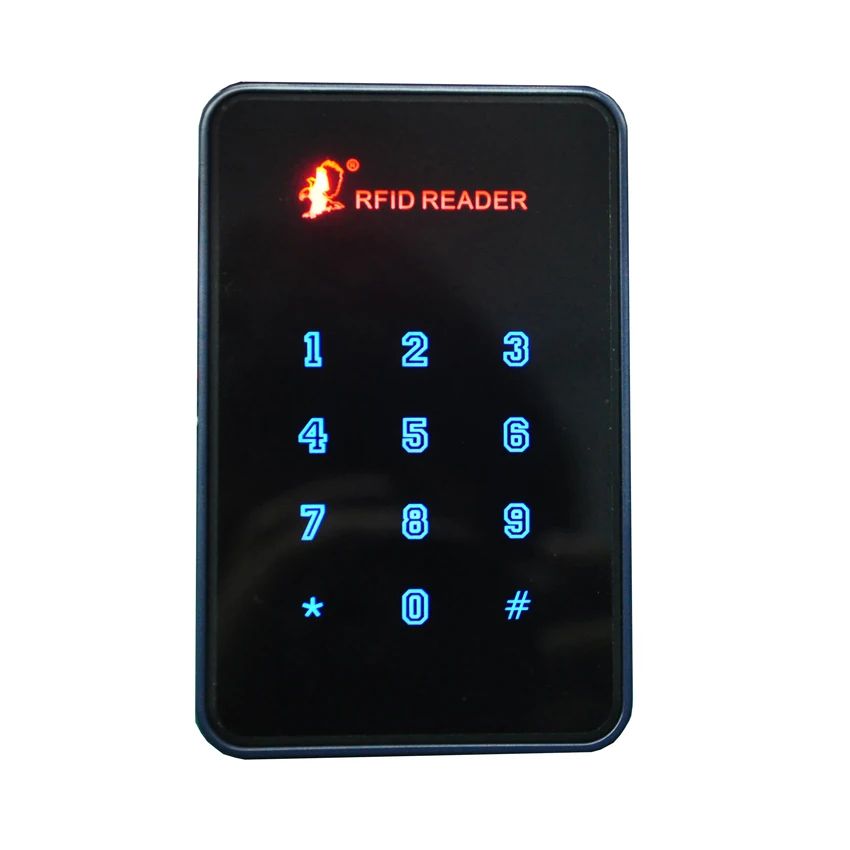 free shippng WG26 / 34 13.56MHZ RFID IC Card Reader Door Lock Access Card Readers With Password