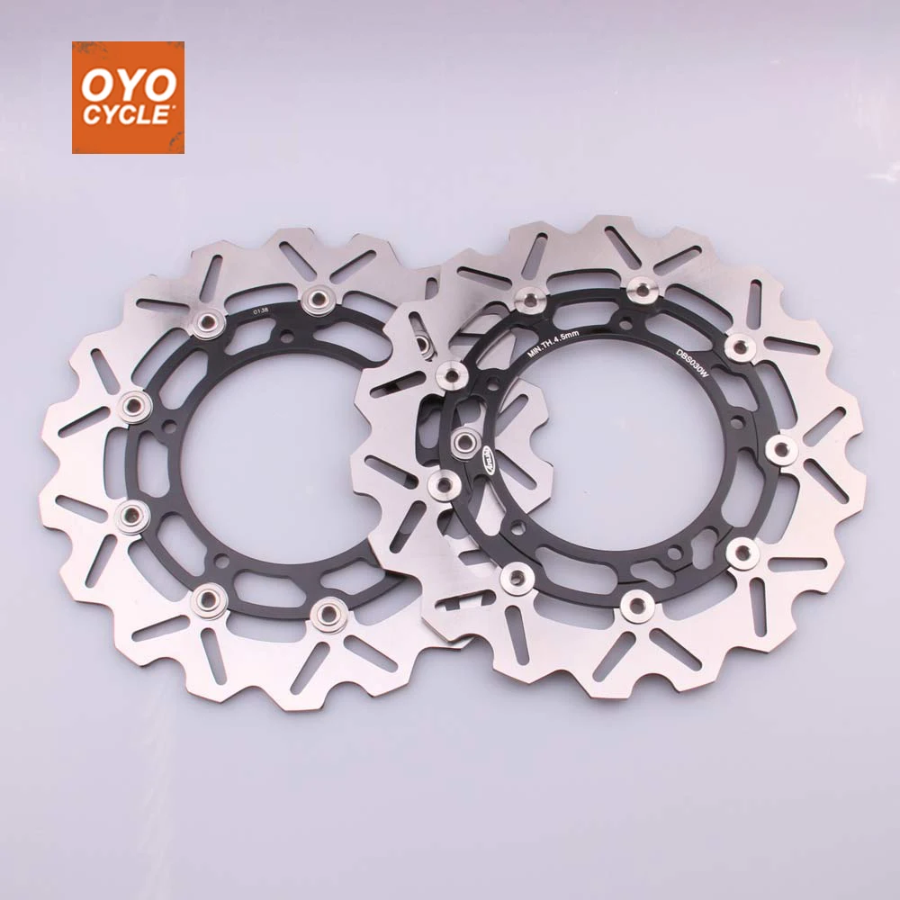 

CNC Front Brake Discs For Yamaha YZF-R6 FZ6 Fazer S2 MT-03 MT-09 TRACER ABS XJ Series XJ600 Motorcycle Floating Brake Disc Rotor