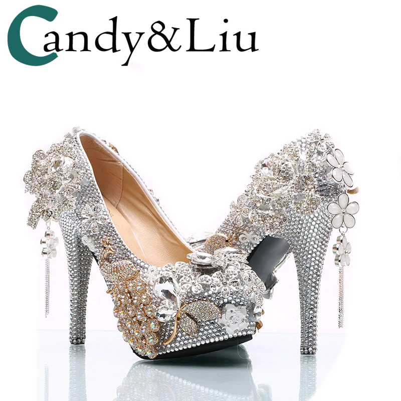 Wedding Shoe Stickers I Do Bride Bridal Rhinestone Diamante Accessories