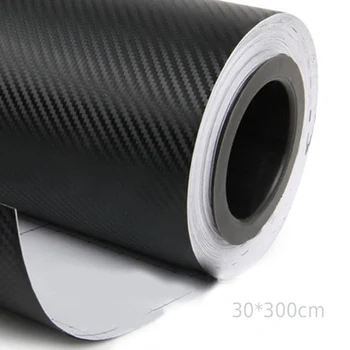 

6D Car Sticker Carbon Fibre Waterproof Anti-scratch Bubble Free Stickers CSL88