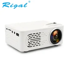 Rigla RD814 Mini Battery Projector LCD LED Portable Projector RD-814 Home Theatre Cinema LED USB Kids Child Video Media Player
