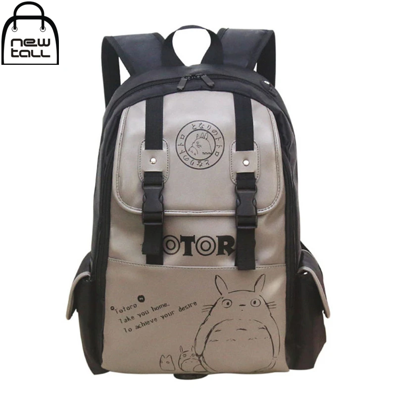 NEWTALL 2017 New Anime My Neighbor Totoro Cartoon font b Backpack b font School Shoulder