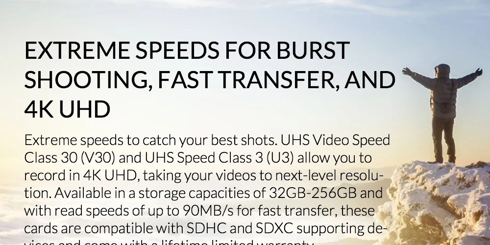 Карта памяти SanDisk Extreme SDXC sd-карта 128GB C10 U3 V30 150 МБ/с. скорость чтения UHS-I флэш-карта для камеры(SDSDXV5-128G-ZNCIN