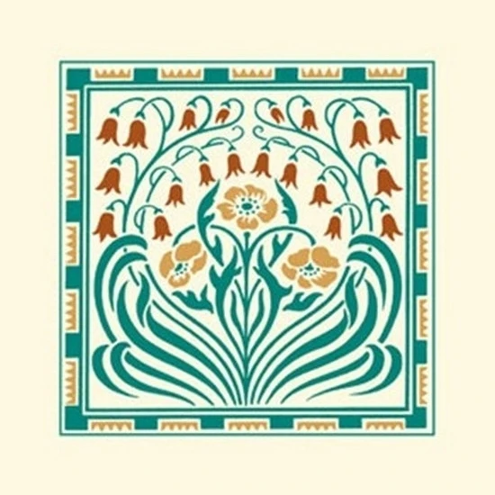 Tile Motif III Poster Print by Vision studio (10 x 10)