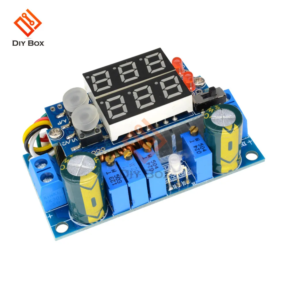 

MPPT 5A DC-DC Step Down Power Converter Module Voltage Regulator Power Transformer LED Digital CC/CV Battery Charging