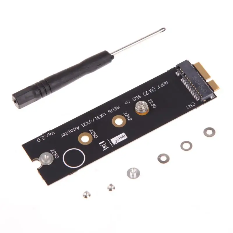 SSD конвертер для ZenBook M.2 (NGFF) SSD на 18 Pin SSD адаптер Поддержка 2230/2242/2260 мм M.2 SSD для Asus UX31 UX21 Zenbook|ssd converter|ssd ssdm.2 ssd adapter | АлиЭкспресс