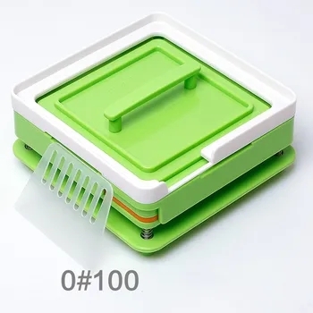 

100 Holes Manual Capsule Filling Machine #0 Pharmaceutical Capsules Maker DIY Medicine Herbal pill powder Filler Size 0