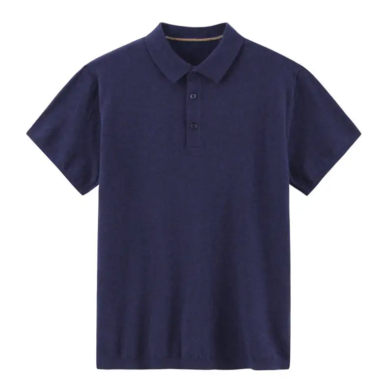 13Colors Summer Polos Men Sweater Quality Combed Cotton Knitted Short Polo Male Tees Top Pullover Large Plus Size 4XL Muls Brand 17