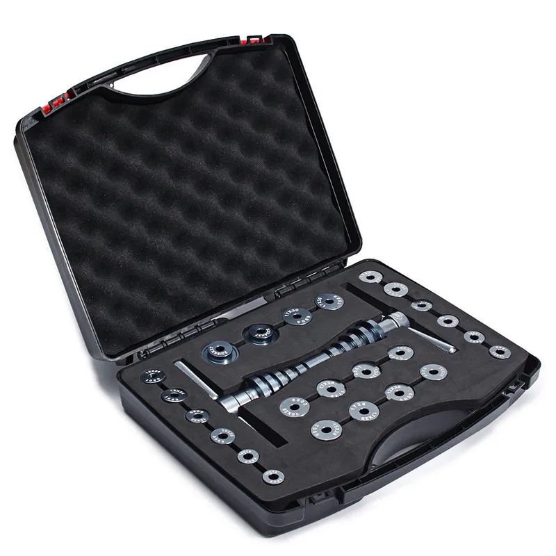 

Bicycle Bottom Bracket Hub Bike Wheel Hub BB Axis Shaft Bearing Removal Installation Kit Set Repair Hand Tool Set