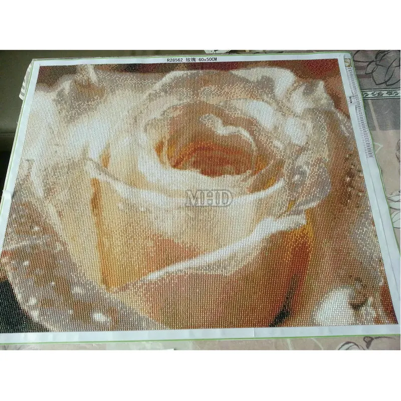 Diy 5D алмазная картина вышивка крестиком красная роза кристалл квадратная Алмазная мозаика незавершенный декоративный полный значок с вышивкой в виде ромба