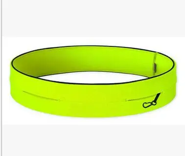 Best Whole sale 100pcs/lot Unisex Elasticated Running Yoga Waist Belt Bag Zip Pouch for Keys Cell Money 9 colors 4 sizes S M L XL 7
