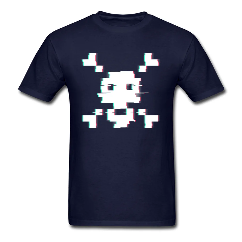 Skull Distort_navy