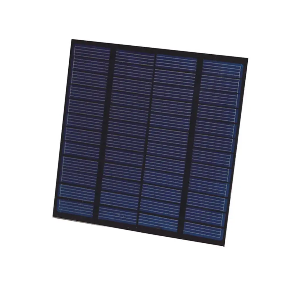 Мини 1,5 Вт 12 В Солнечная Панель монокристаллический кремний высокая скорость преобразования DIY портативный мобильный телефон игрушка зарядка DIY солнечная панель