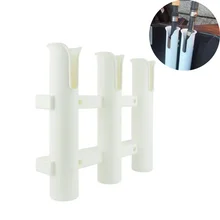 3 трубки пластиковые морские держатели стержней зажимное приспособление кронштейн для лодки Перила Аксессуары для яхты